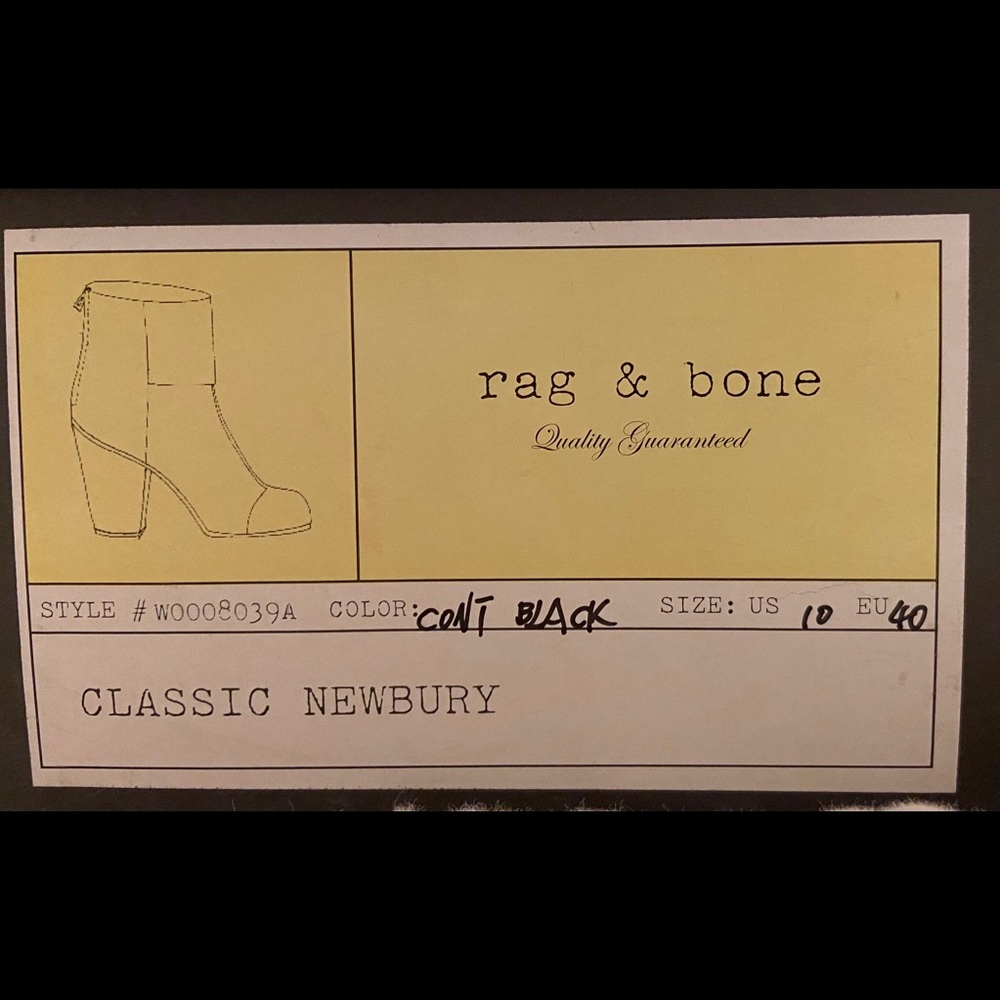 rag & bone booties - Picture 5 of 5